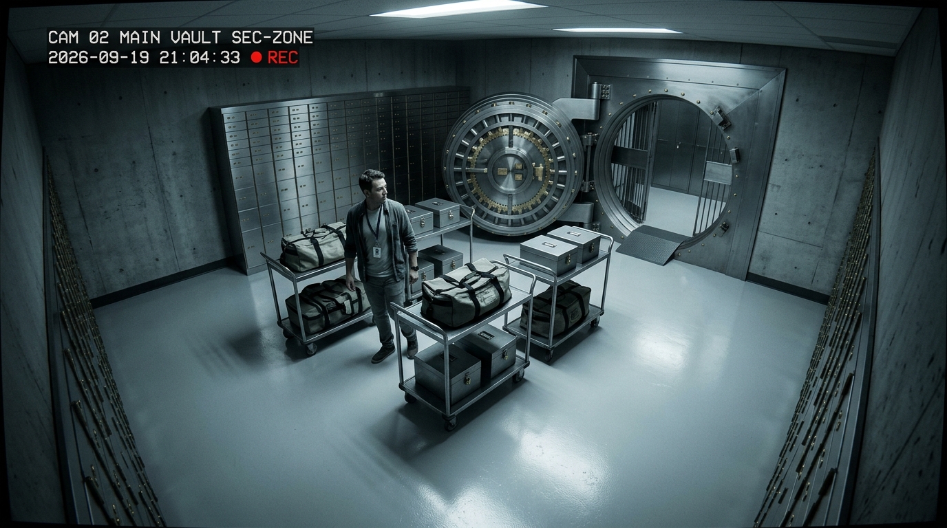 Bank vault security